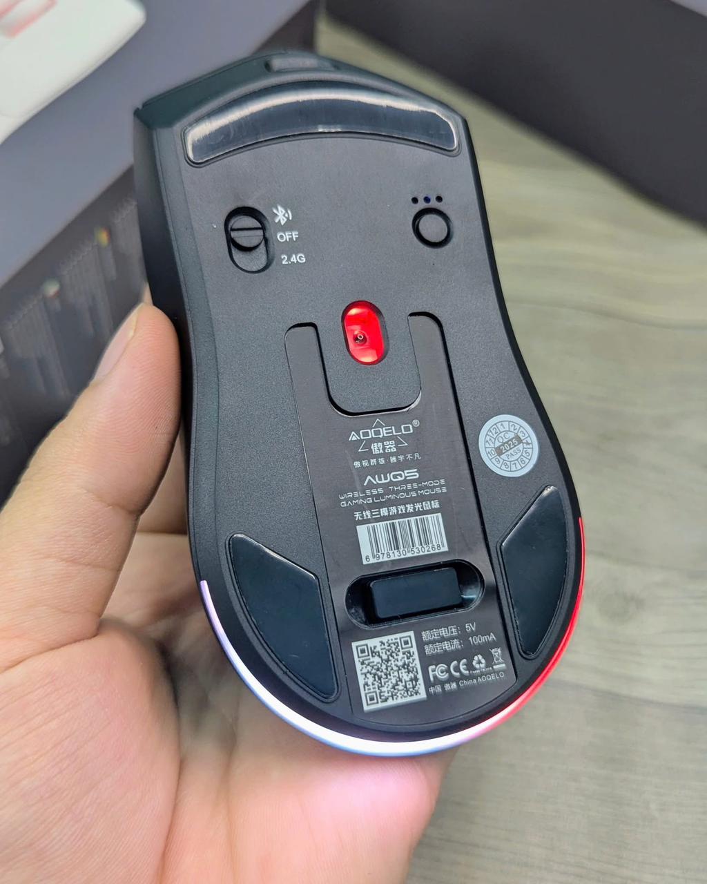 AOQELO AWQ5 TRI MODE ESPORTS GAMING MOUSE